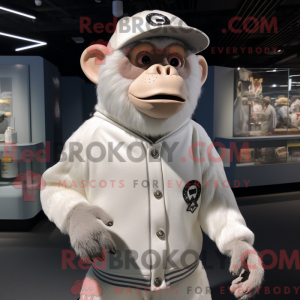 Mascot character of a White...
