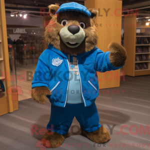 Mascot karakter van een...