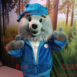 Mascot karakter van een...