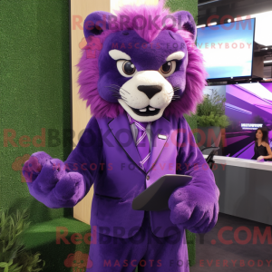 Mascottefiguur van een...