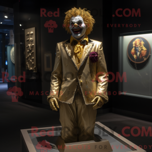 Mascot character of a Gold...