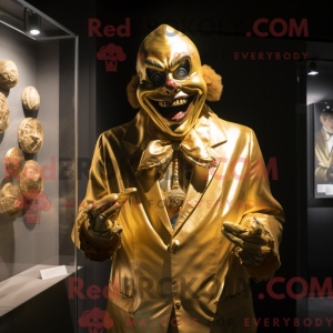 Mascot character of a Gold...