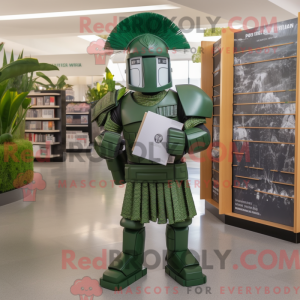 Mascot karakter van een...