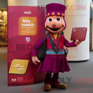 Mascot character of a...