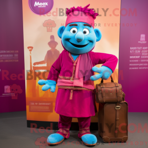 Personnage mascotte d un...