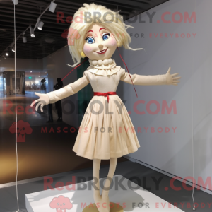Mascot character of a Cream...