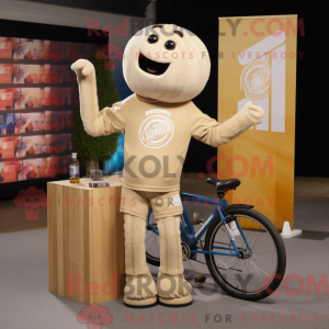 Mascottefiguur van een...
