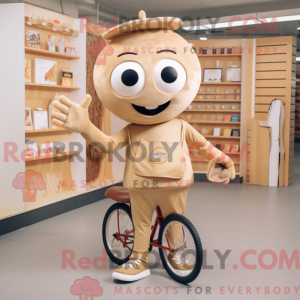 Mascottefiguur van een...