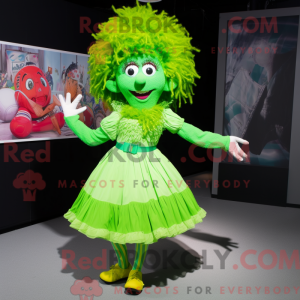 Mascottefiguur van een...