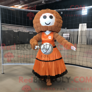 Mascot character of a Rust...