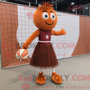 Mascot character of a Rust...