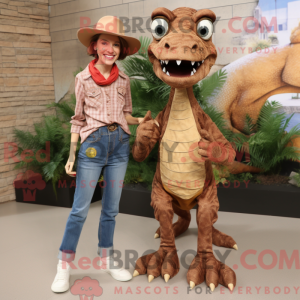 Mascot karakter van een...