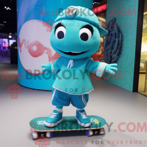 Mascot character of a...