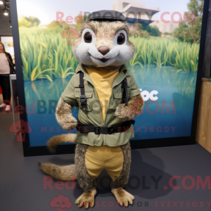 Personnage mascotte d une...
