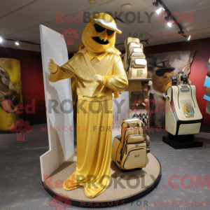 Mascot character of a Gold...