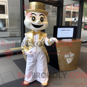 Mascot character of a Gold...