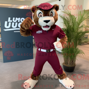 Mascot character of a...