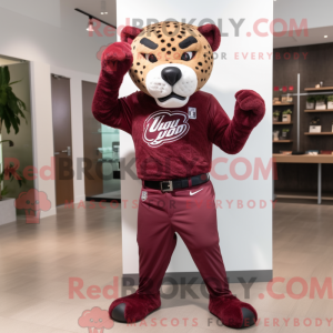 Mascottekarakter van een...