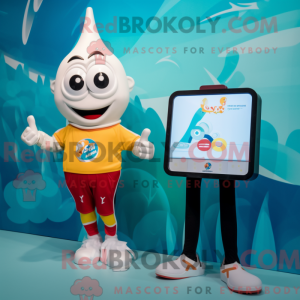 Maskotkarakter av en...