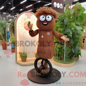 Mascottefiguur van een...