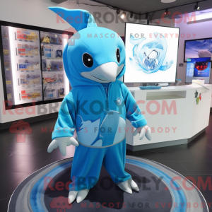 Mascot karakter van een...
