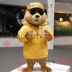 Mascottekarakter van een...