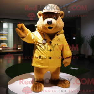 Personnage mascotte d un...