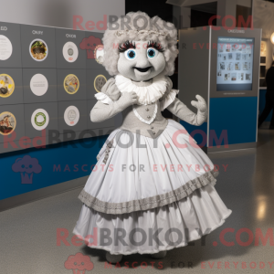 Mascot character of a Gray...