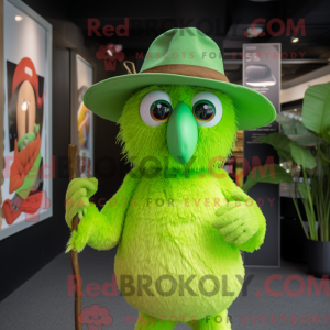 Mascot character of a Lime...