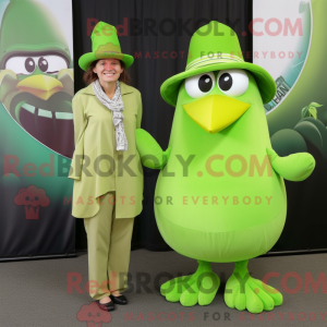 Mascottekarakter van een...