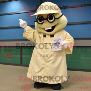 Mascot character of a Cream...