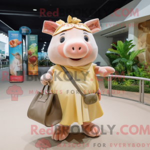 Personnage mascotte d un...