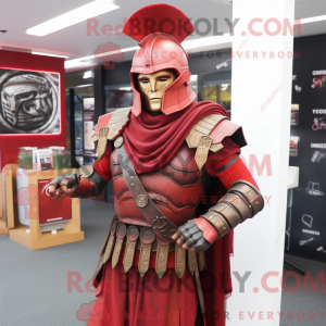 Mascot character of a Red...