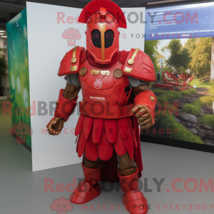 Mascot character of a Red...