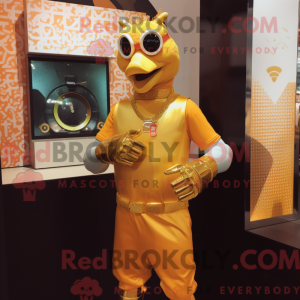Mascot karakter van een...