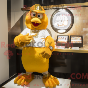 Mascot karakter van een...