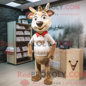 Mascot karakter van een...