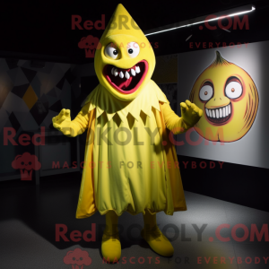Mascot character of a Lemon...