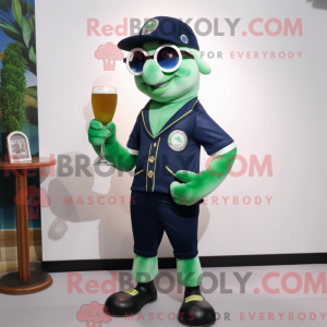 Mascot karakter van een...
