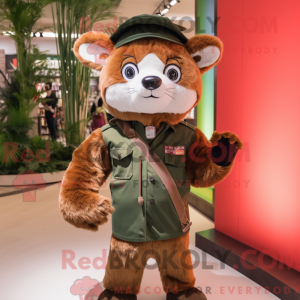 Personnage mascotte d un...