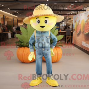 Mascottekarakter van een...