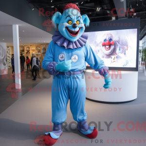 Mascot karakter van een...