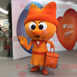 Mascot karakter van een...