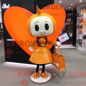 Mascot karakter van een...
