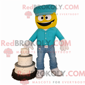 Mascot karakter van een...
