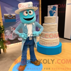 Mascot karakter van een...