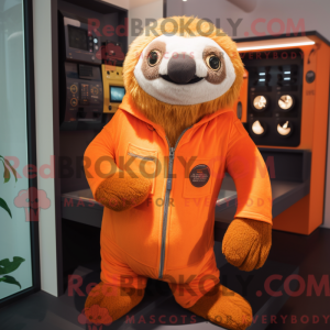 Maskotkarakter av en...