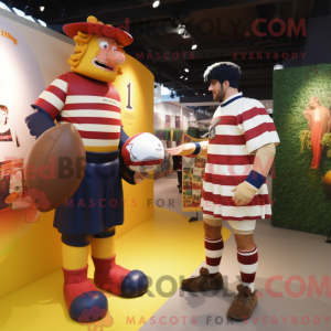 Personnage mascotte d un...