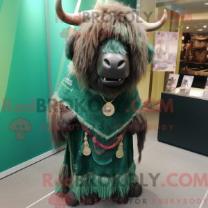 Mascot karakter van een...