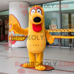 Mascot character of a Gold...